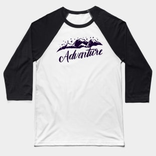 Mountain Adventure Baseball T-Shirt